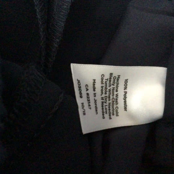 Talbots Ladies pull on pants Sz med 29” inseam dark blue - Picture 6 of 8